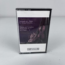 Tchaikovsky Serenade in C Major for String Orchestra CASSETTE Vintage TAPE