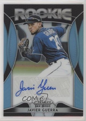 2019 Panini Prizm Rookie Carolina Blue 50/100 Javy Guerra Javier #RA-JG Auto 0w7