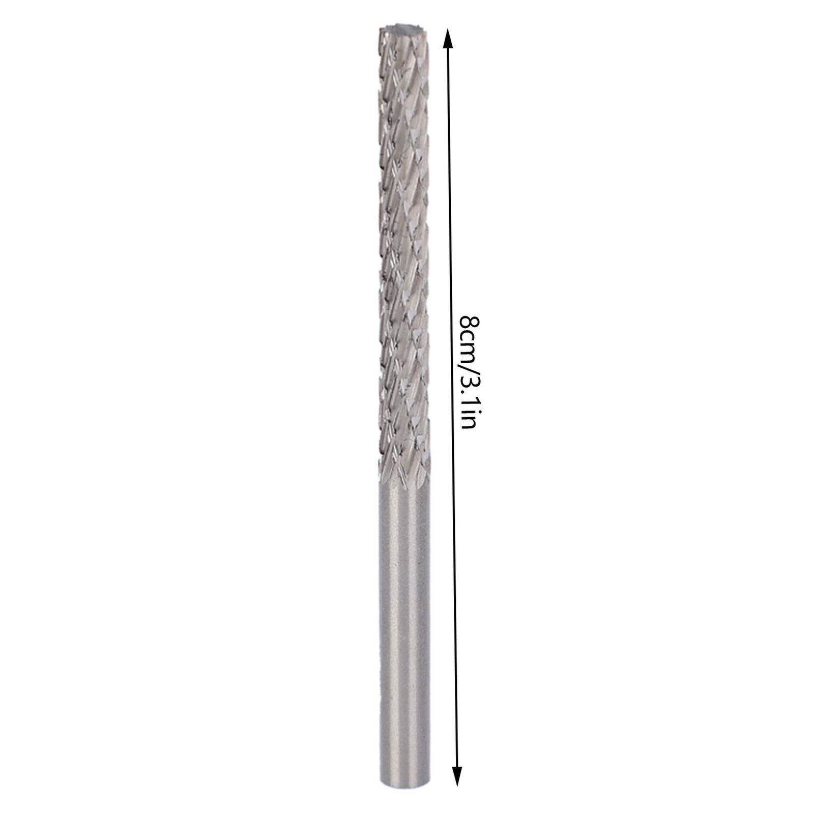 File 2‑Grain Woodworking Grinding Head Alloy Steel Carving Engraving