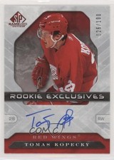 2006 SP Game Used Edition Rookie Exclusives 26/100 Tomas Kopecky #RE-TK Auto y0t