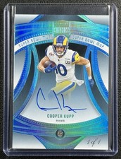 COOPER KUPP 2024 PANINI EMINENCE SUPER BOWL MVP DIAMOND AUTO PLATINUM RAMS 1/1