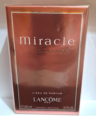 Miracle Secret by Lancome 3.4 oz / 100 ml EDP Parfum RARE NIB