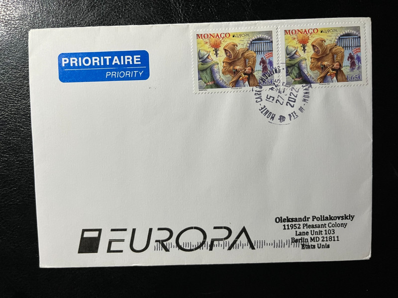 Monaco cover lettre
