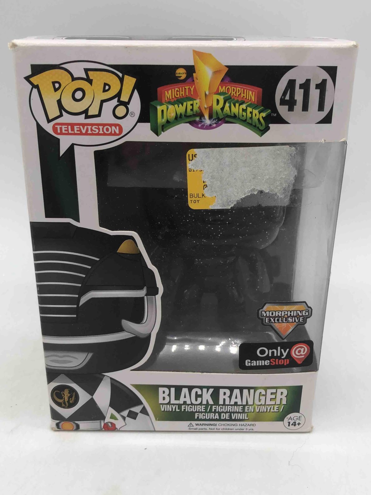 Funko Pop! Black Ranger Teleporting #411 Damaged Box See Pics