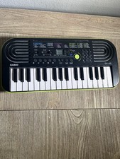 CASIO Mini Keyboard SA-46 Black Green 32 Keys 100 Tones 50 Patterns Works