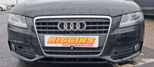 2011 AUDI A4 B8 2.0 DIESEL FRONT BUMPER COMPLETE WITH FOGS - BRILLIANT BLACK Y9B
