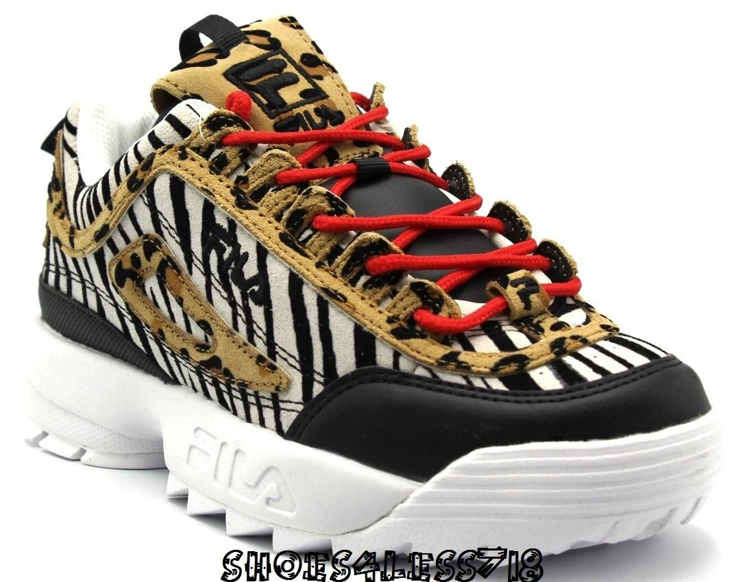 NEW LIMITED LACE WOMEN ANIMAL PRINT SNEAKERS FILA 2 | EDITION ZEBRA eBay DISRUPTOR 2020