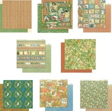 Graphic 45 Christmas Magic 8" Cardstock PICK Merry Holly Santa Surprise Gift