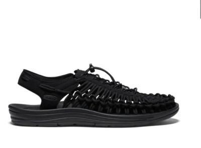 KEEN / サンダル/US8/BLK/1014097 NEW KEEN UNEEK Men's Size 8 M Classic 2 Cord Sandals Black 1014097