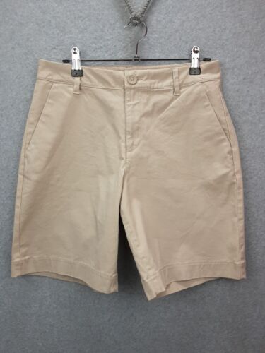 Target Size 10 Beige Side Pocket Stretch Comfy Chino Style Cotton Blend Shorts - Picture 1 of 9