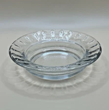 Vintage PAVY Clear Glass Ashtray - 4.25" Diameter