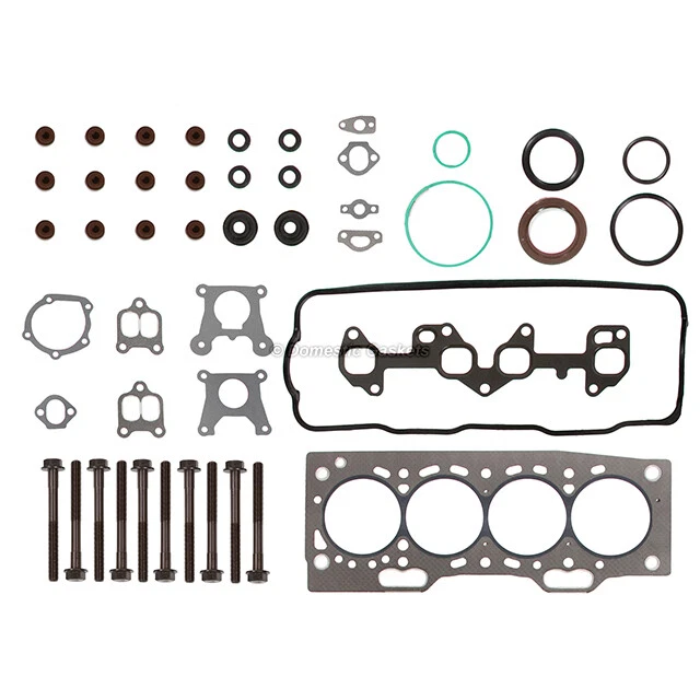 Подходит для Toyota Tercel 1,5 л SOHC 12 В комплект прокладок головки болты 3E - Изображение 2 из 4