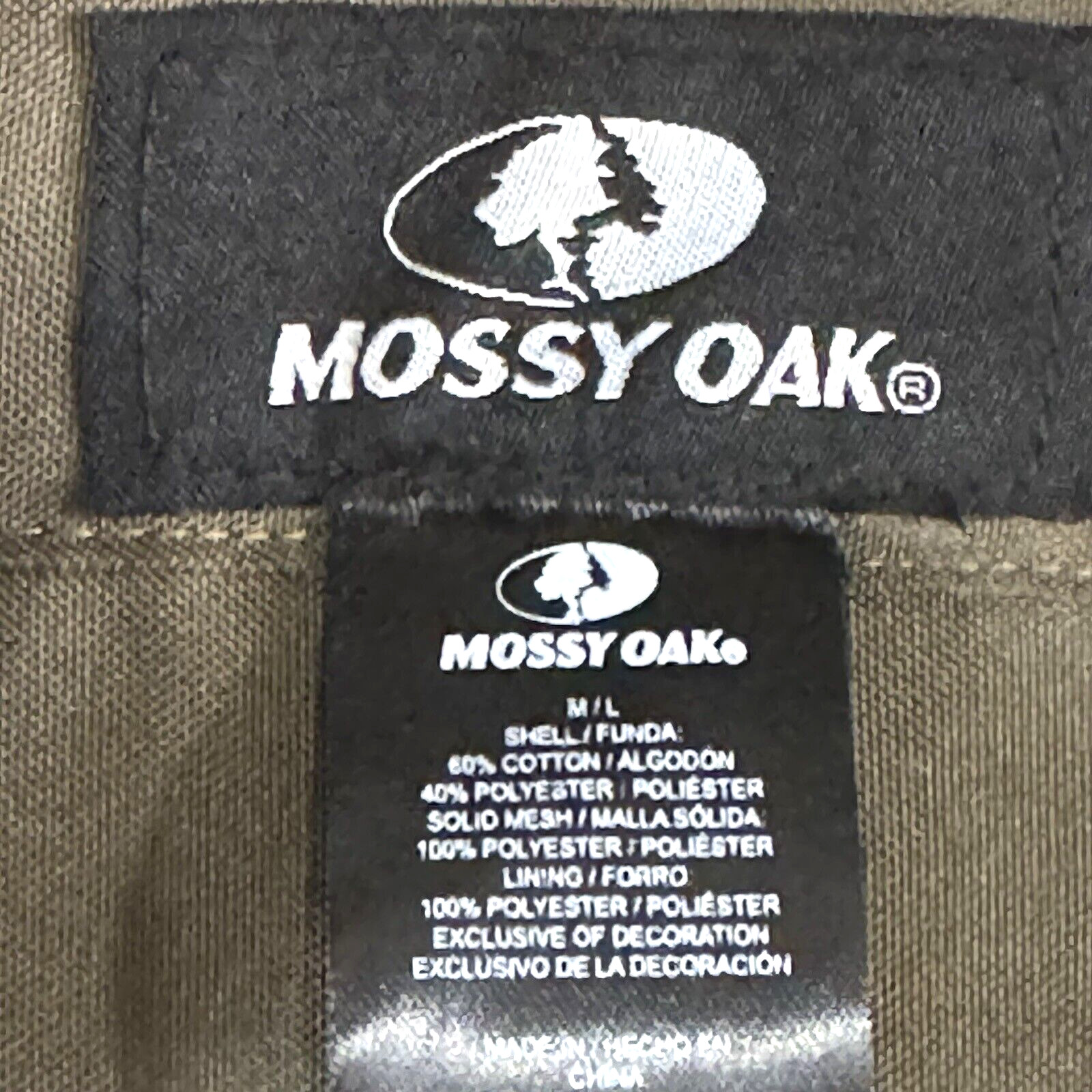 NWTF Mossy Oak Turkey Camo Vest - Mossy Oak Camo M-L Mens