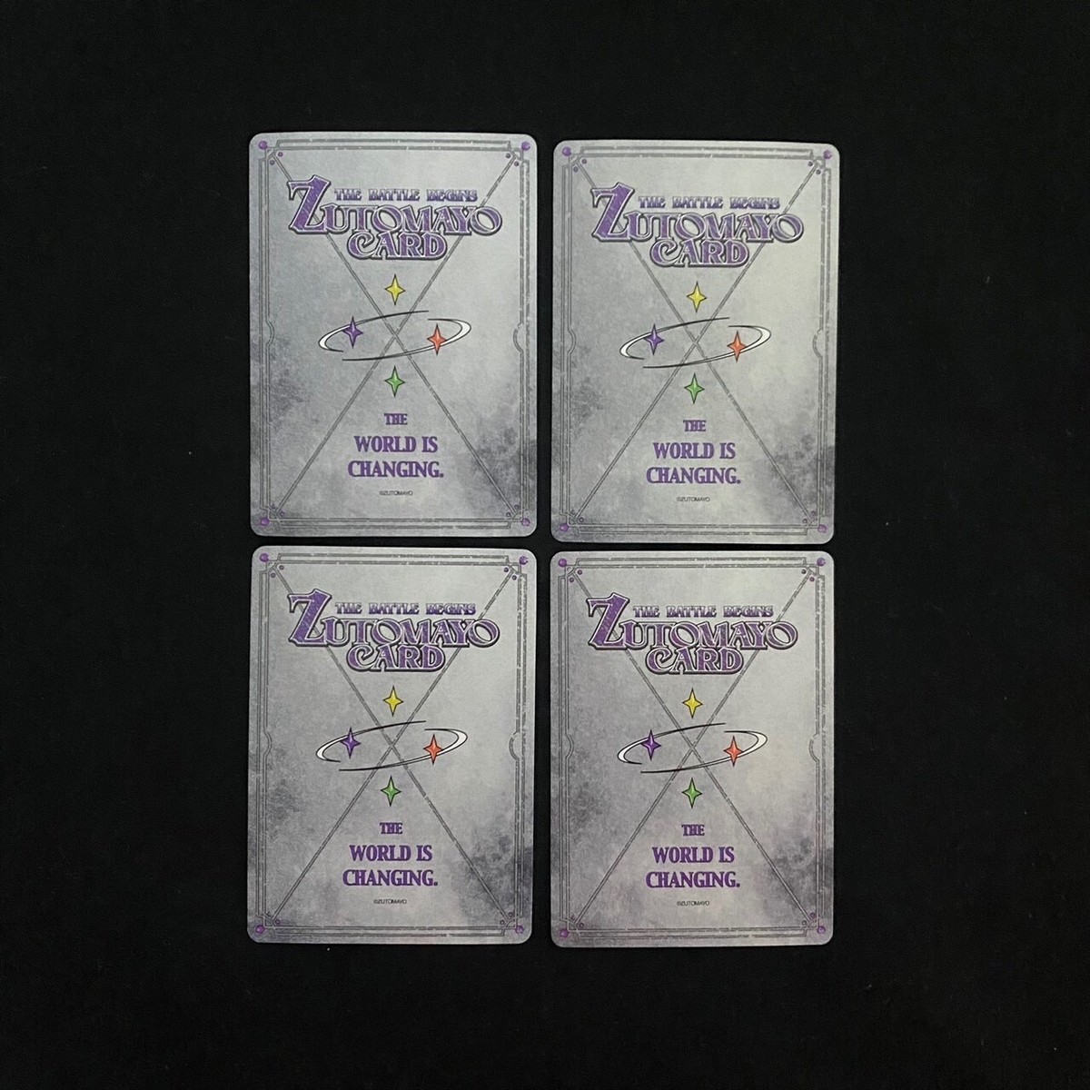 ZUTOMAYO CARD set of 4 ZTMY Nira chan Obenkyō Shitoite yo Gusare