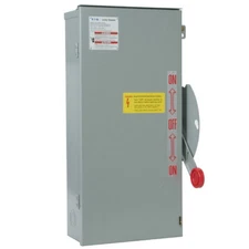 Eaton Double Throw 200 Amp Generator Transfer Switch DT224URK-NPS