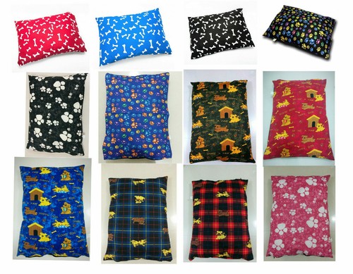 DOG BED LARGE & EXTRA LARGE REMOVABLE ZIPPED COVER PET BED CUSHION & COVER
