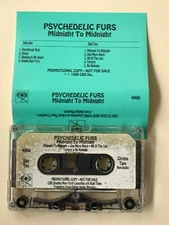 PSYCHEDELIC FURS Mignight to Mignight Promo Cassette Real time Transfer Master