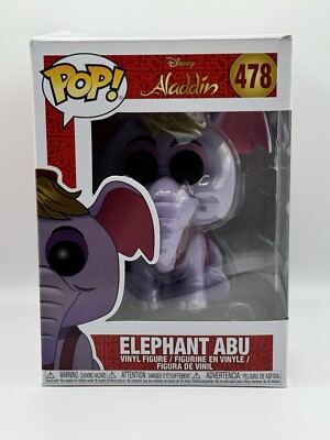 Funko POP! Disney Elephant Abu #478 Disney's Aladdin | eBay