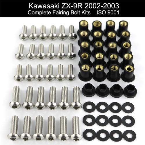 L500 Sportbike Repair Parts Complete Motorcycle Fairing Bolt Kit