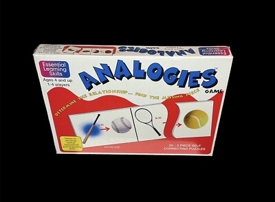 Analogies Game - Essential Learning Skills - Develop Verbal Expression Skills