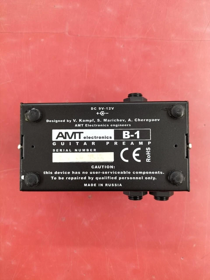 AMT ELECTRONICS B1 Guitar Amp Simulator Pedal Good - Image 2 of 4