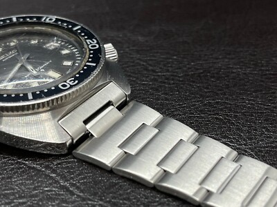 Cinturino Bracciale Seiko 6105-8110 6105-8119 H-link Inox Estremità Link Barra Subacquea 19mm - Foto 6
