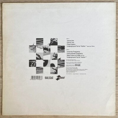 One Cut Underground Terror Tactics EP 12 Vinyl 2000 UK ORG ARTWORK