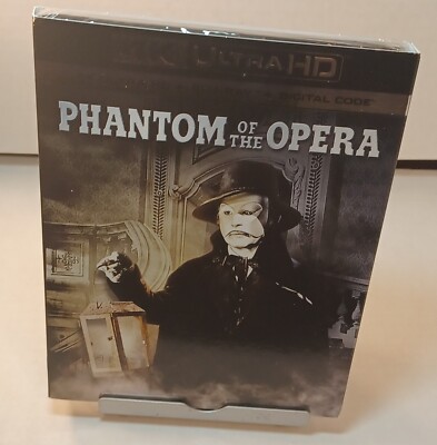 The Phantom of the Opera (4K/Blu-ray) SLIPCOVER-NEW-Shipping with Tracking