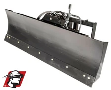 Skid Loader Dozer Blade Attachment 76" Wide Snow Pusher Dirt Pusher