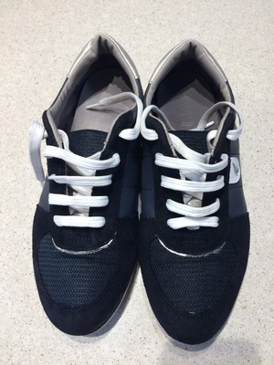 USED - Geox Womens D Avery B Trainers SIZE EU 38, US 8 NAVY COLOR | eBay