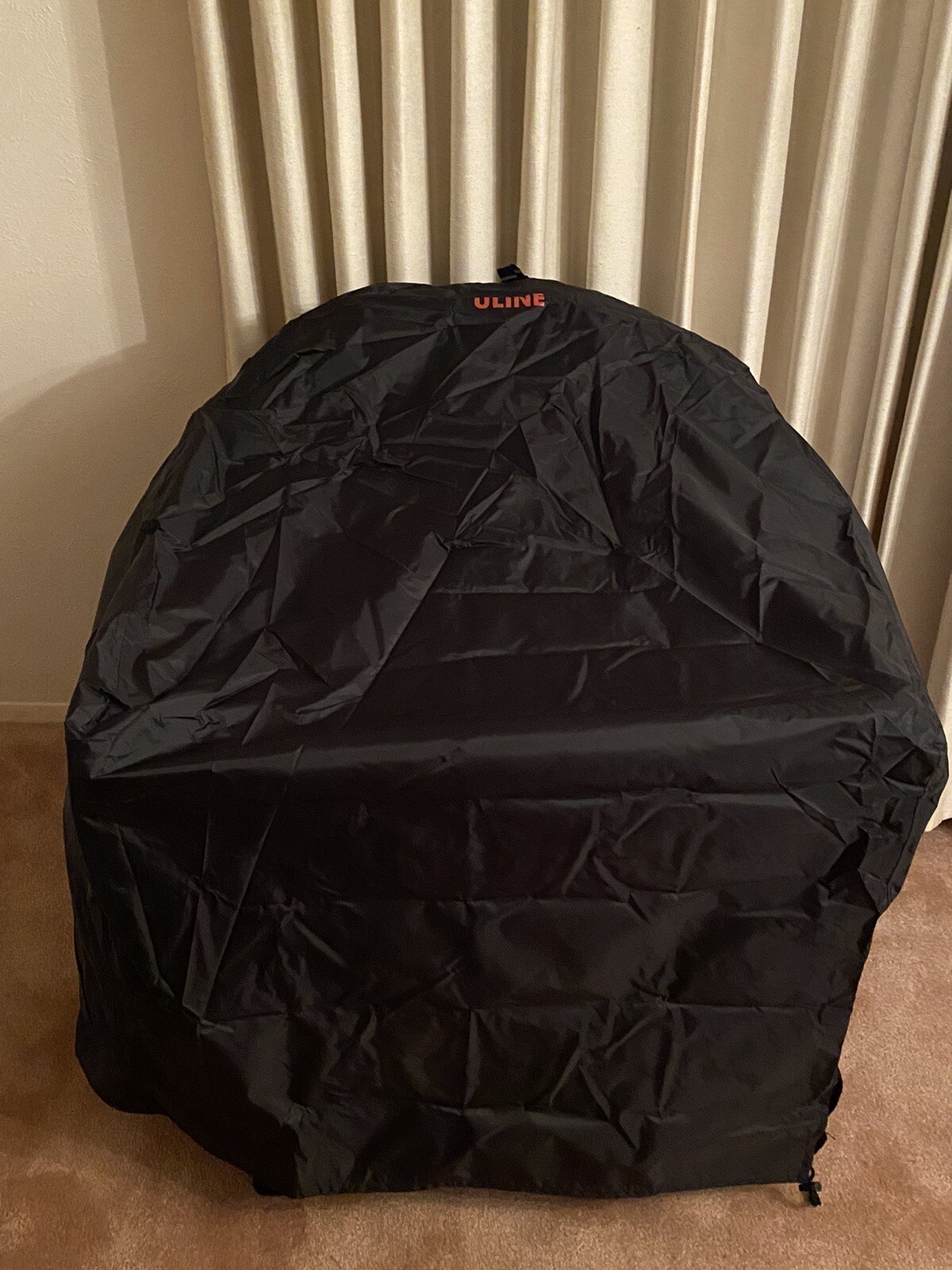 ULINE Oversized Club Camp Plush Chair 500 Lb Durable Foldable Steel big