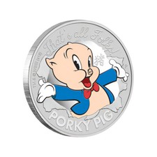 Looney deals toons Porky Pig Sticker Decal