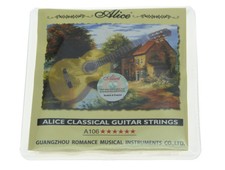 Alice Clear Nylon Classical Guitar String Hard Tension Silver Plated Strings