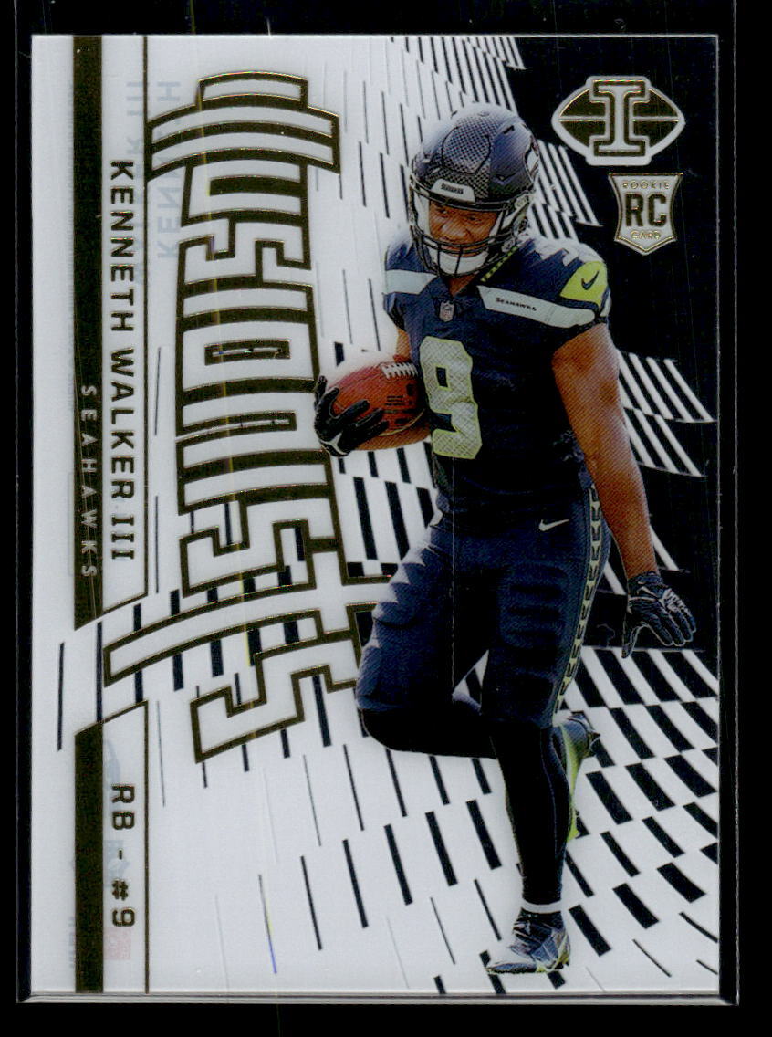 2022 Panini Illusions #I-14 Kenneth Walker III Rookie Illusionists Seahawks
