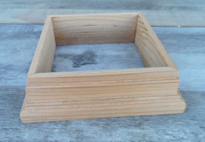 Deckorail 4 in. x 4 in. traditional Cedar Post Trim Skirt 146438