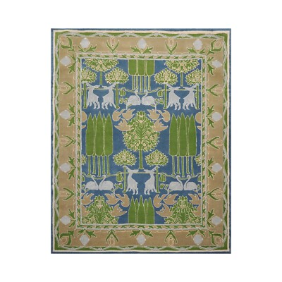 WILLIAM MORRIS ARTS & CRAFTS LoomBloom Multi Sizes Handmade Wool