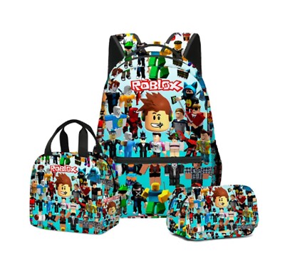 Roblox School Back Pack Bag Set For Kids