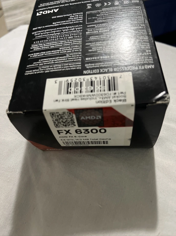 AMD FX-6300 Black Edition 3.5 GHz 6 Core 14 MB Total Cache FD6300WMHBOX Sealed - Image 4 of 4