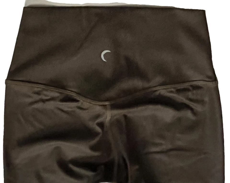 ZYIA ACTIVE Marrón Cuero agrietado Estampado Alto Ropa Activa Leggings Mujer 4 Foto 3 de 4