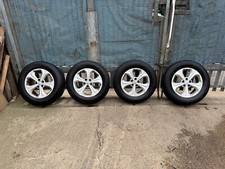 GENUINE KIA SORENTO MK2 10-14 ALLOY WHEELS & 235/65/R17 TYRES