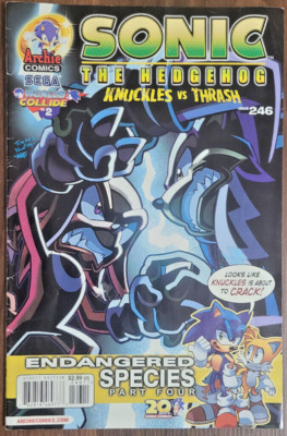 SONIC THE HEDGEHOG #246 March 2013 Archie Comics First Edition Bagged/Boarded