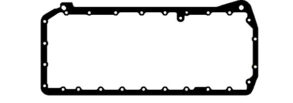 028045P CORTECO Gasket, oil sump for BMW