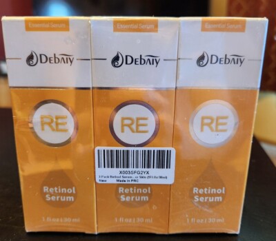 DEBAIY - 3 Pack Retinol Serum for Face Anti Aging Serum Moisturizing -1oz