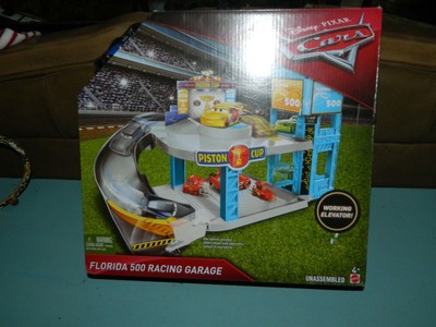 cars florida 500 racing garage