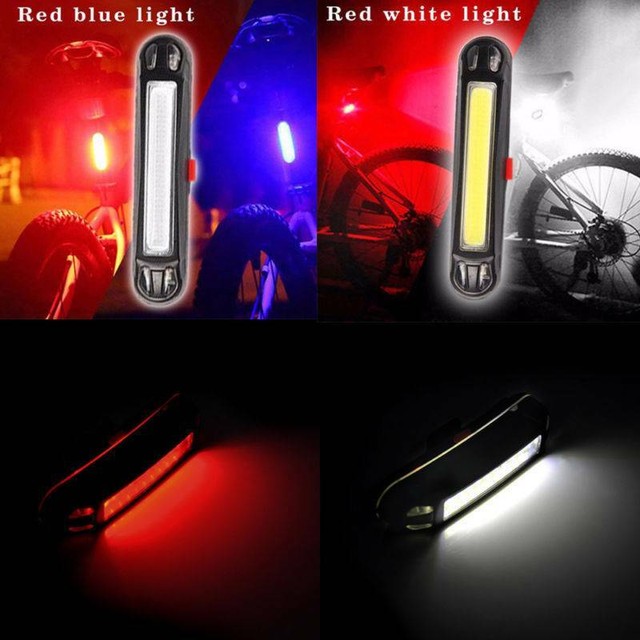 red blue light for bike