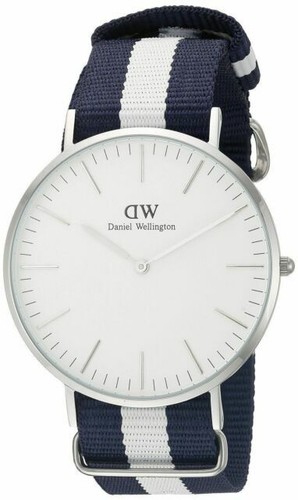 New Daniel Wellington Watch Classy Glasgow Silver Nato 34MM  display picture 1