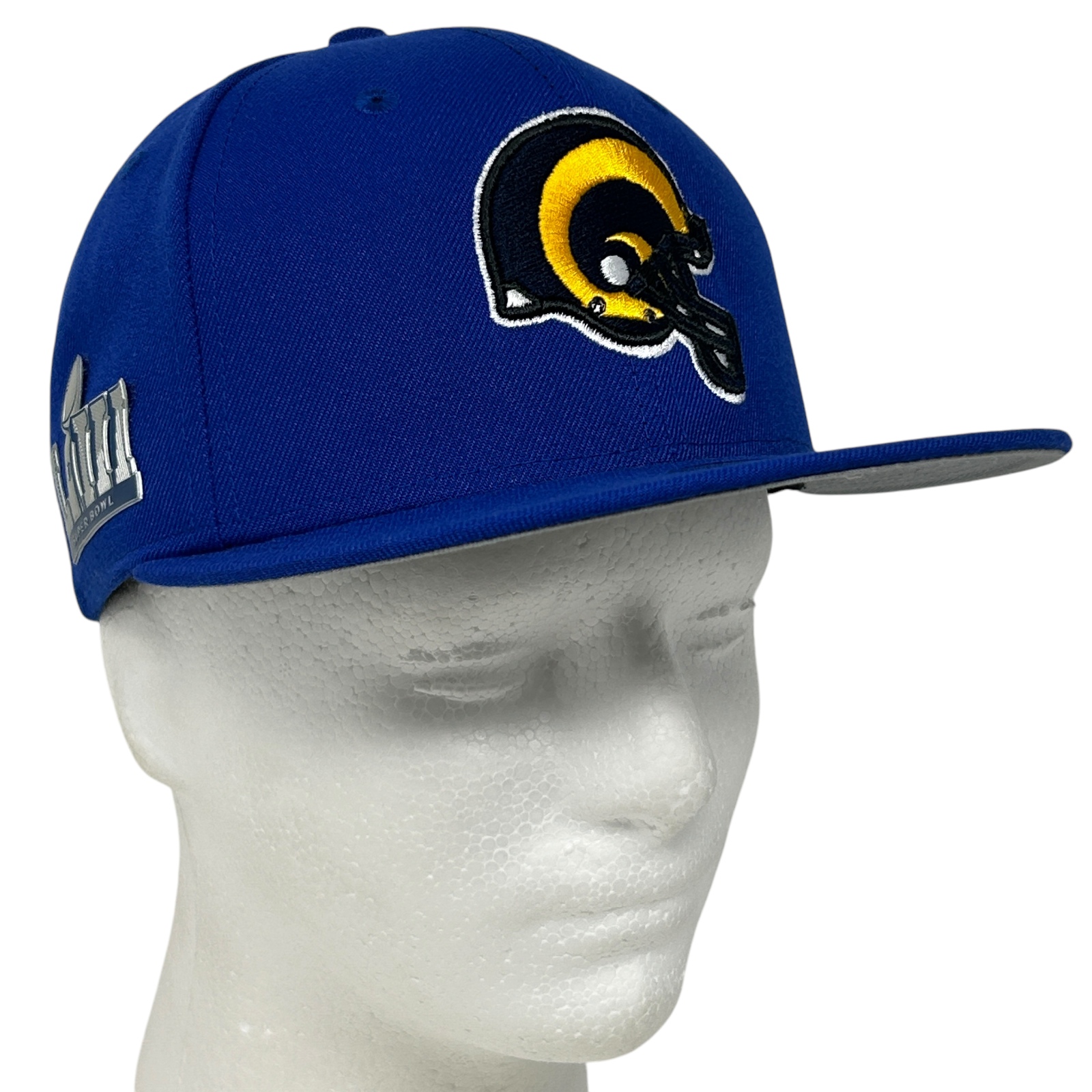 LA Rams Super Bowl LIII Snapback Cap by New Era in Blue