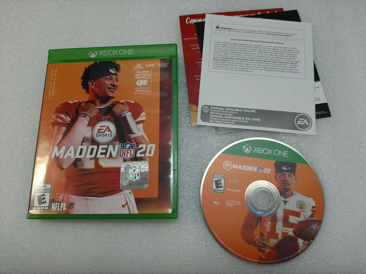 Madden 20 sales for xbox one