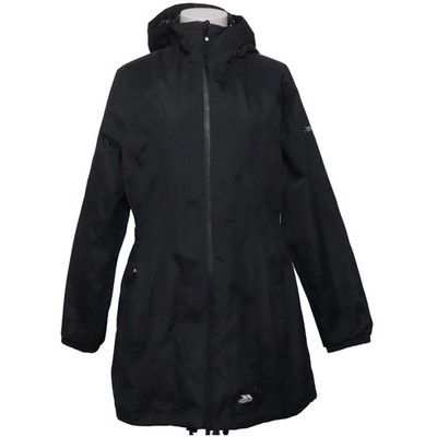 Trespass, Regenmantel, Damen, Größe: 42, Schwarz, Polyester, Einfarbig #jTr
