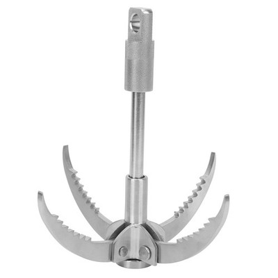 Climbing Grappling Hook Stainless Steel Grappling Hook Folding Claw For Outdoor